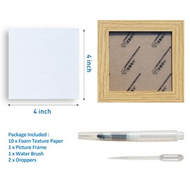 Tatahu Magic Puffy Paint Kits - 3D Drawing Foam Texture Paper Sets for Kids DIY Art and Craft Supplies