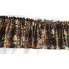 Rustic Valance, Moose Lake Cabin Valance Curtains, Rustic Cabin Valance