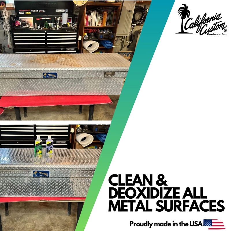 CALIFORNIA CUSTOM Products – Aluminum Deoxidizer Cleans & Deoxidizes Metal