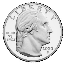 2025-S  Proof JULIETTE GORDON LOW  Quarter 25¢ ~ Frosty ~ Founder of Girl Scouts