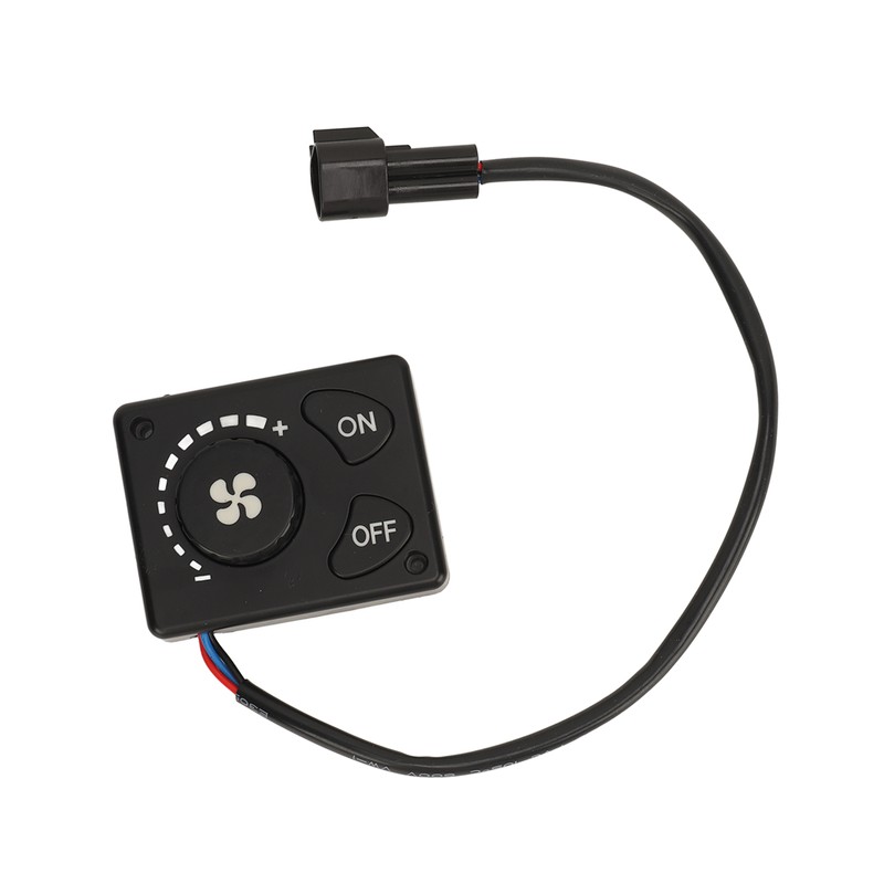 DC12V 24V Parking Heater Controller Knob Switch 3 Pins Port