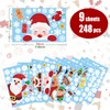 Bigqin Window Stickers for Christmas Winter Window Decoration Snowflake Stickers,