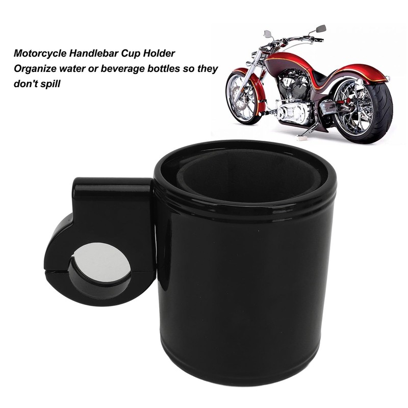 Motorcycle Handlebar Drink Holder, Aluminium Alloy, Adjustable Drink Holder, Cups,