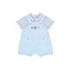Chicco, Newborn Romper, Elegant, Made of Soft Cotton, with Comfortable
