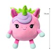 SquishPets Galupy Rainbow Unicorn Casey Cuddly Toy, 19 cm with