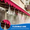 Yaocom 40 Pack Flexible Nozzle Extensions 5.9 Inch Brass Mist