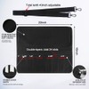 Chef Knife Bag With 24 Slots Cutlery Knives Holders Protectors,