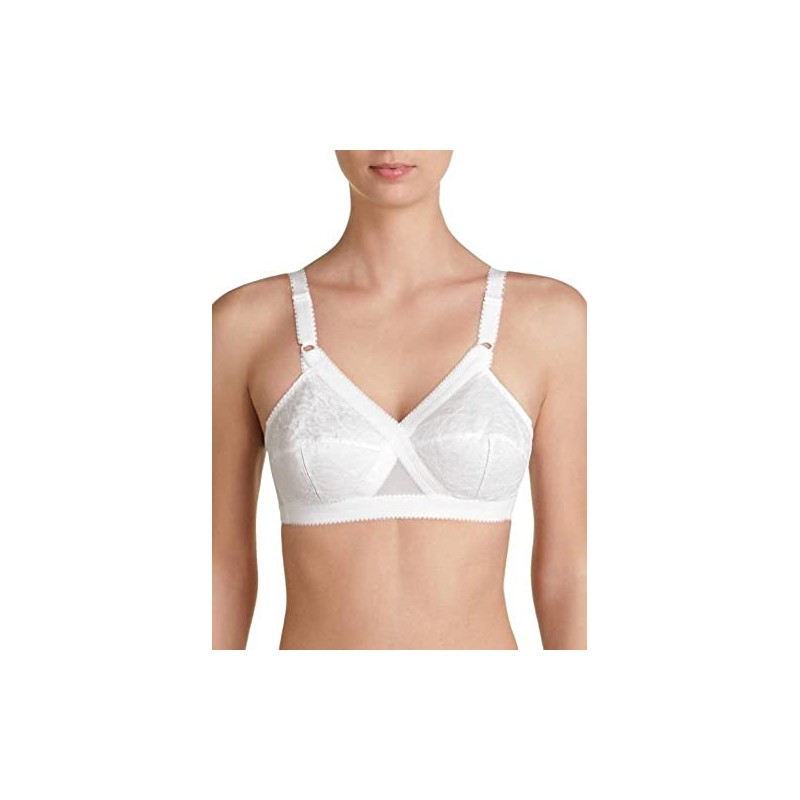 Playtex Bra Woman Cross Your Heart Non-Wire Bra x1, White,