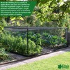 Elixir Gardens Heavy Duty Bird Netting Black 6m x 5m