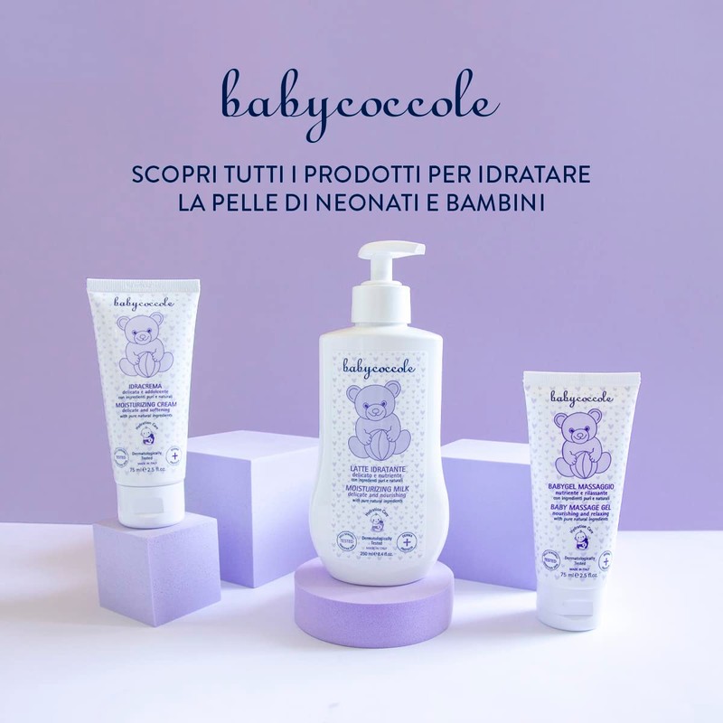 Babycoccole BABY GEL MASSAGGIO con Olio di Mandorla per Neonati