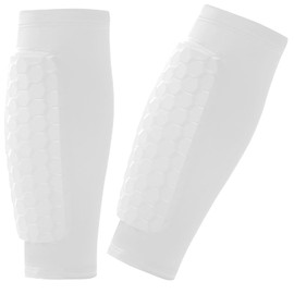 Children's Football Shin Pads - Breathable & Non-Slip Shin Pads Football Men | Designed for Adolescent Football Players (72 g/18 Pairs)