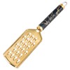 Professional Cheese Grater, Gold Stainless Steel Cheese Grater Handheld, Grater