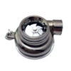 Mini Turbo Turbocharger Keychain Spinning Turbine Key Chain Ring Keyring