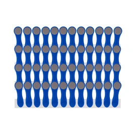48 Clothes Pegs Laundry Clips with Spiral Springs Made of Stainless Steel Soft Grip Soft Grip Soft Touch Blue Grey