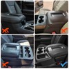 ANMOSVO Center Console Armrest Cover for Chevy Silverado GMC Sierra