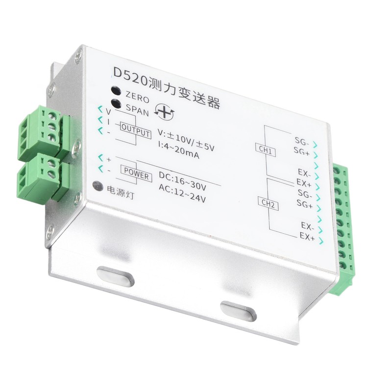 Pressure Transmitter Force Measurement Transducer Sensor 2 In 1 Out