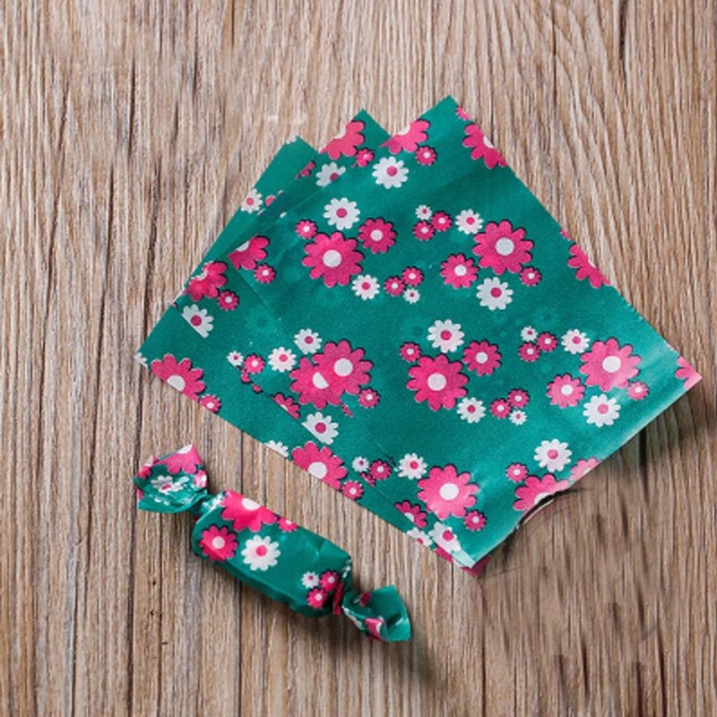 Candy Making Packaging Wrapper Nougat/Toffee Twisting Wax Paper Wedding Bevorzugungen,