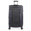Brookstone Luggage Elswood Spinner Suitcase, Navy, Check-in