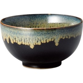 Japanese Ceramic Matcha bowl 5.2 Inches Diameter Tenmoku Mino Ware from Japan TR62422