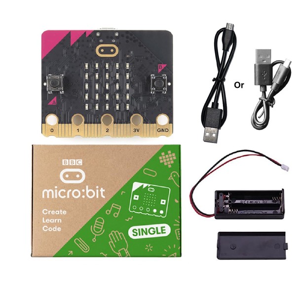 VESAOIR Micro Bit V2.2 Development Board, Easily Programmable Single Board