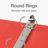 Oxford 1 Inch Binder, Durable 3 Ring 1 Inch with