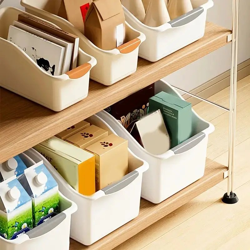 10-Piece Plastic Multi-Functional Storage Box Set for Cleaning Products and