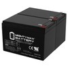 Mighty Max Battery 12V 15AH F2 Compatible Battery for APC