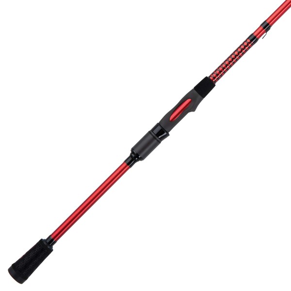 Ugly Stik Carbon Spinning Fishing Rod, Red/Black, 7' - Medium - 1pc