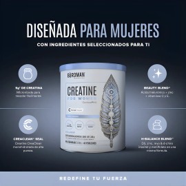 Kit Creatina Mujer Inositol Proteína 02kg Birdman