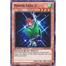 YuGiOh Harpie Lady 2 - LCJW-EN091 - Super Rare - 1st Edition Near Mint ,#G14E6GE4R-GE 4-TEW6W216648
