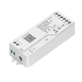SEZO DR03W 2.4G WiFi SPI RGB Controller Tuya APP/Smart Life/Google Home/Alexa Control Support WS2812B WS2811 WS2815 etc Addressable LED Strip Work with RC03RFB WR01RF RF Remote