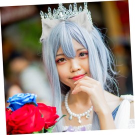 BESPORTBLE 1 Pair Plush Animal Ear Hair Clips Fluffy Decorative Barrettes for Themed Parties and Photography Props Comfortable and Durable Headwear for Cosplay and Costume Accessories