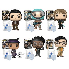 Loki Season 2 Set of 6 Funko Pops Bundled with Blue Salamander Emporium Plastic Protective Cases