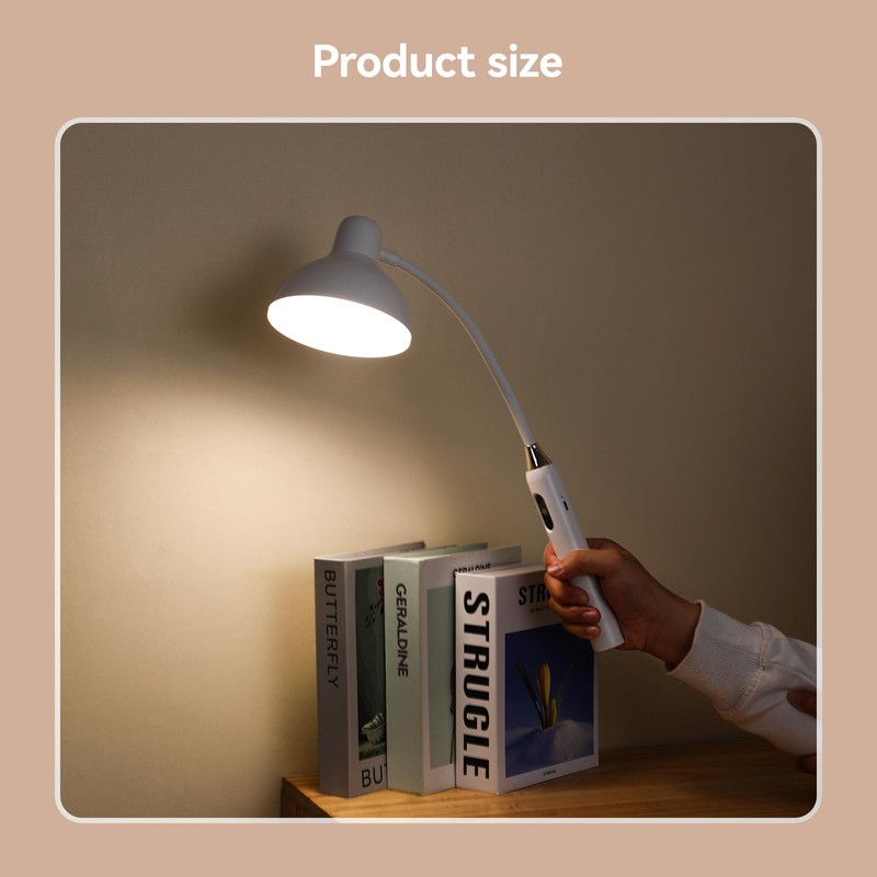 VAVOFO Eye-Caring Wireless Desk Lamp 6781-700 Lumens, 2700-7000K Adjustable Color