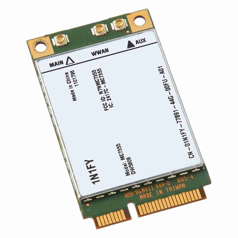 Mini PCIe Network Card LTE HSPA+ GPS High Speed 100Mbps