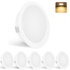 YindaLux YindaLux 6er Set LED Einbaustrahler 230V 3W 3000K Warmwei?,