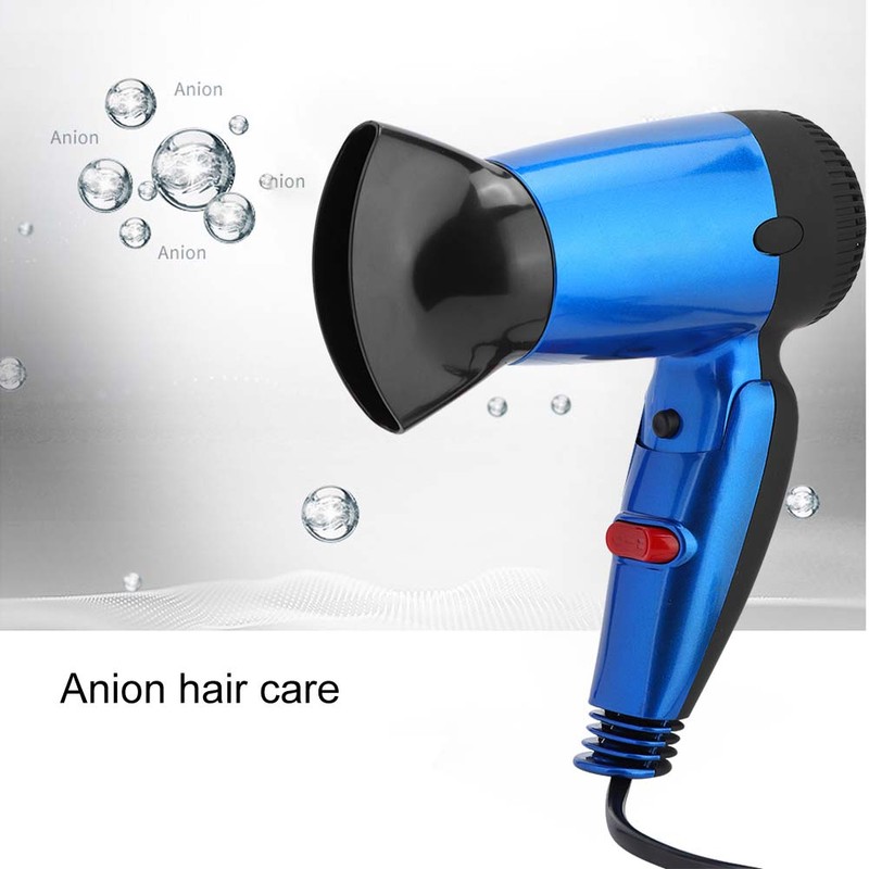 Mini Portable Foldable Hair Dryer Three Gear Quick Dry Household