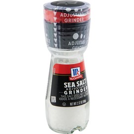 McCormick Sea Salt Grinder, 2.12 oz