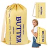 Funny Butter Laundry Bag, 29" x 18" Laundry Bags with