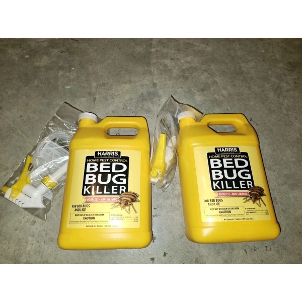Harris Lot of 2 Gallons - Harris Scorpion, Bed Bugs,