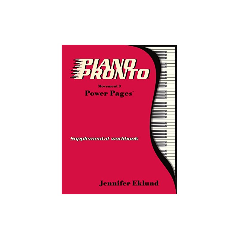 Piano Pronto Movement 3 Power Pages