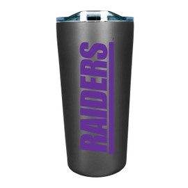 The Fanatic Group Mount Union Double Walled Soft Touch Tumbler, Design-2 - Silver