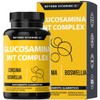 Glucosamina JOINT Complex-Contiene Glucosamina, Condroitina, MSM, Crcuma, Boswellia, Magnesio- 95 de Curcuminoides Estandarizados - Suplemento...     