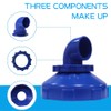 HEYIDAMAI Pool Inlet Nozzle Rotatable 360°, Pool Nozzle Set, Inlet