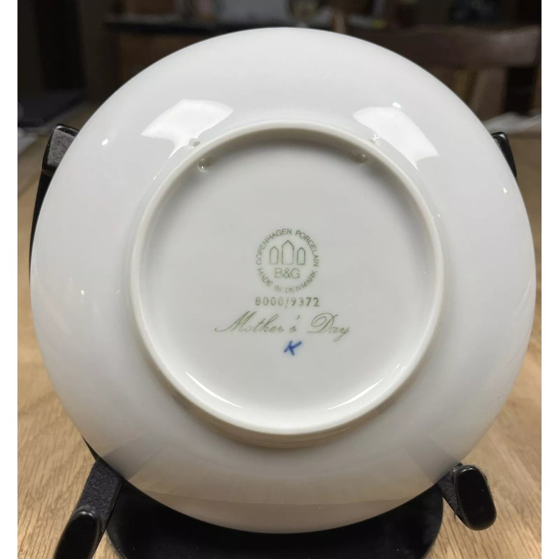 Bing & Grondahl Mother's Day Plates 1971 & 1972 Porcelain