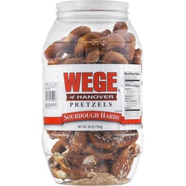 Wege of Hanover Sourdough Hard Pretzels (28-oz Barrel)