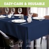 Pureegg Rectangle Table Cloth 60" x 84" – Durable Polyester