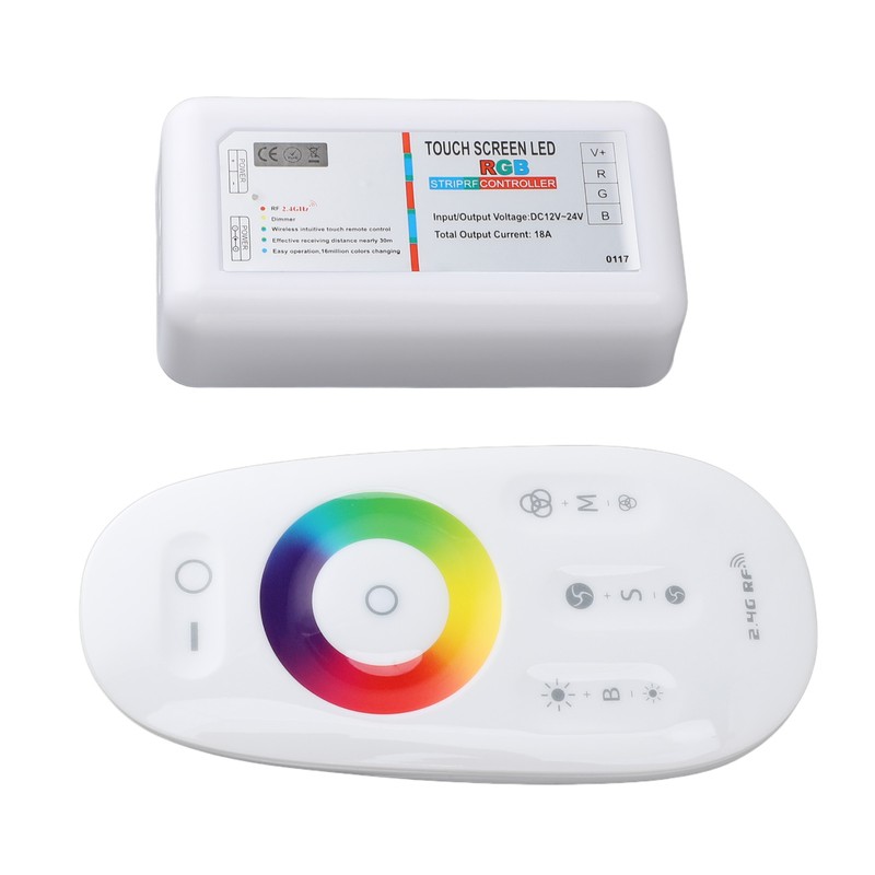 RF LED Remote Controller 3 Channels Constant Voltage 2.4G Wireless