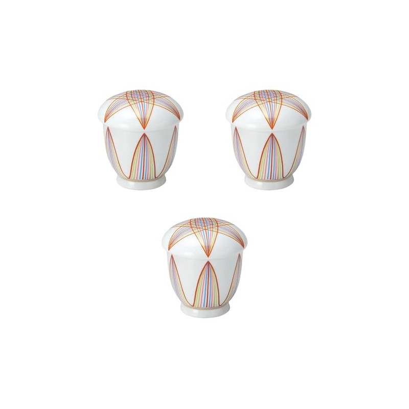 3個セット 手鞠蒸碗 [ 6.8×8㎝(150㏄) ] | むし碗 セトモノホンポ(Setomonohonpo)