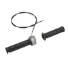 2PCs Twist Throttle Cable Handle Accelerator Handle Grips Replacement for